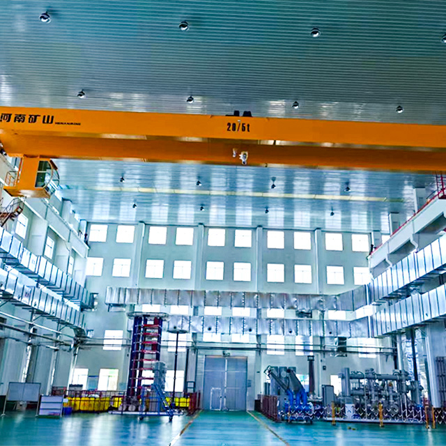 KSSL New type electric hoist double girder bridge crane