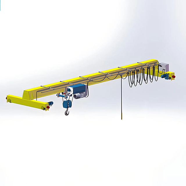 Europe type single girder overhead crane