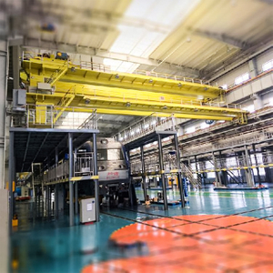 QD type 5-50/10 ton slow-speed hook bridge crane