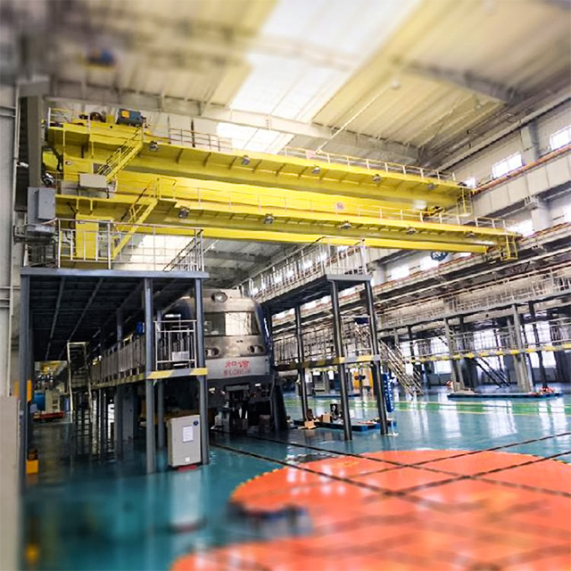 QD type 5-50/10 ton slow-speed hook bridge crane
