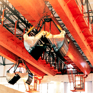 Double Girder Overhead Crane with Grab