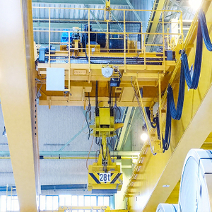 QP type electromagnetic bridge crane