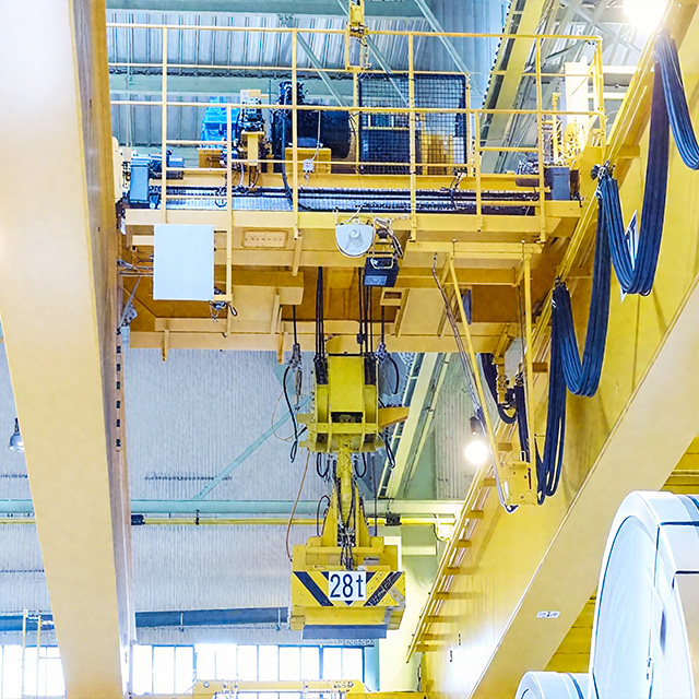 QP type electromagnetic bridge crane