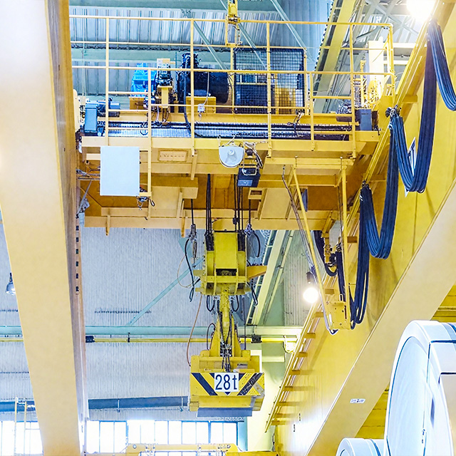 QP type electromagnetic bridge crane