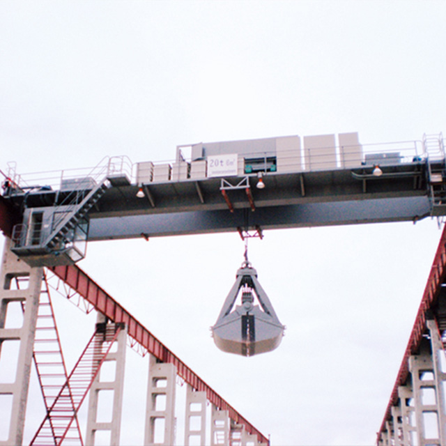 Double Girder Overhead Crane with Grab