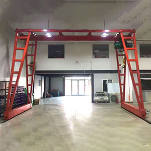 Portable Gantry Crane with Truss Girder Design