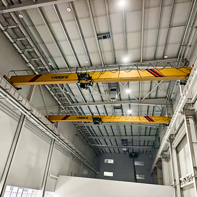 KSSL New type electric hoist double girder bridge crane