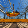 QD type 400/80 - 450/80 ton hook bridge crane