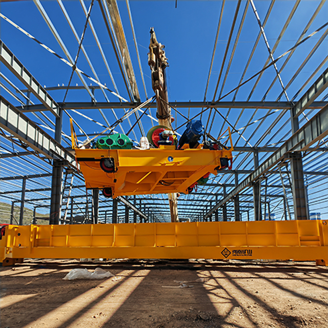 QD type 400/80 - 450/80 ton hook bridge crane
