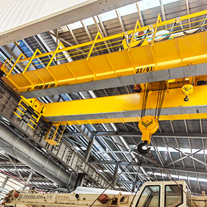 QD type 300/40~350/75 ton hook bridge crane